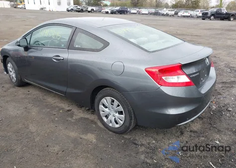 2012 Honda Civic Lx z USA, uszkodzony, nr VIN 2HGFG3B53CH522736